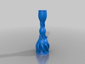 spirale vase de grand mères pas cher faire 3d l'impression un pour les fleurs 3d print model - Mito3D