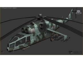 -24 veículos helicóptero 3d print model - Mito3D