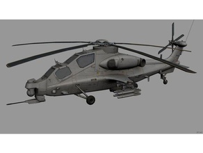 wz 10 helicopter vehicles 3d print model - Mito3D