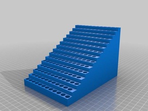 15x12x7 big bit organizer tool holders boxes customized 3d print model - Mito3D