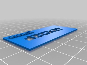 decker estêncil spraypaint design arte 3d print model - Mito3D