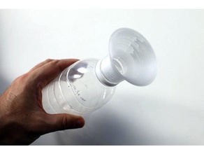 embudo de la botella pet cocina comedor 3d print model - Mito3D
