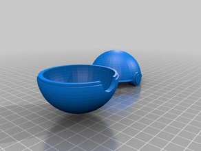 pokeball de juguete juego accesorios 3d print model - Mito3D
