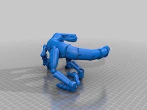 raptor 3d printing 3d print model - Mito3D