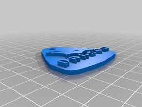 spacex dragon keychain keychains 3d print model - Mito3D