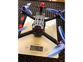 g2 fpv racer frame accessories 5 inch quadcopter rc vehicles 250 crossfire drone drones racing foxeer camera mount gopro immortal multirotor runcam tbs 3d print model - Mito3D