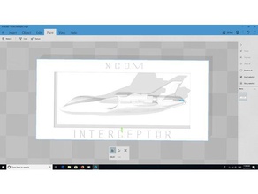 xcom intercepteur de montage mural vidéo jeux 3d print model - Mito3D