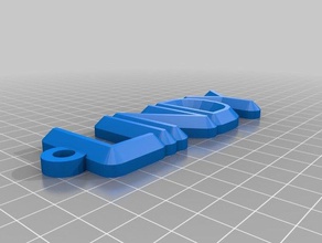 meu nome personalizado chaveiro organização 3d print model - Mito3D