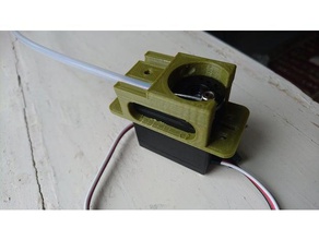 bowden cable servo control robotics animatronic standard tentacle 3d print model - Mito3D
