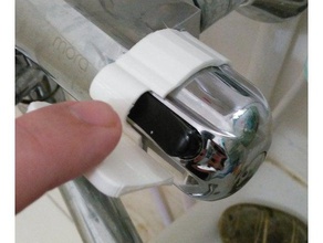 mora thermostatic water tap handlearm bathroom 3d print model - Mito3D