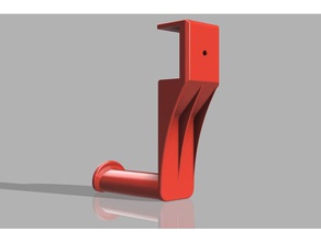 ikea lack simple spool hanger 3d printer parts holder mount 3d print model - Mito3D