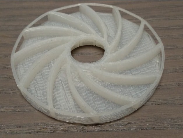 grundfos alpha pumpenrad rueda de bomba impulsor heizung zirkulationspumpe circulación reemplazo partes 3D print model - Mito3D