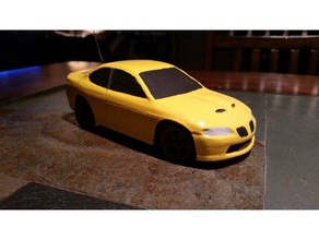 06 pontiac gto xmod body shell rc vehicles 2006 chevy muscle musclecar car xmods 3d print model - Mito3D