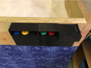 botón arcade vivienda de 3 arriba otros ar sandbox 3d print model - Mito3D