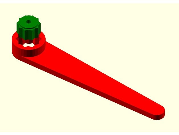 anpassbare Mutter-tool Brutstätte Anpassung 3d Drucker - Zubehör Kochplatte printbed 3D print model - Mito3D