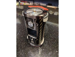 sx mini cas de batterie cassée porte l'électronique e-cig ecig ecigarette à vapoter vaporisateur 3d print model - Mito3D