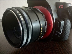 m42 sony minolta mount camera photo 3d print model - Mito3D