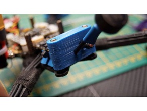 soutien unifier tbsmmcx flosstyle 5 pouces rc des véhicules flosse fpv support de caméra quadricoptère le sct 3d print model - Mito3D