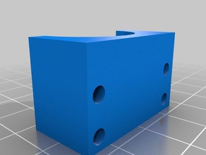 sided motor mount 3d printing 3d print model - Mito3D