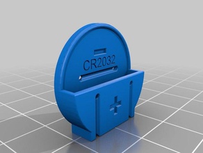 cr2032 holder electronics 3d print model - Mito3D