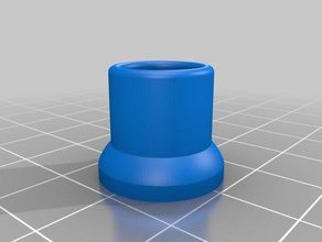foot 10mm steel leg replacement parts end cap floor protection furniture 3d print model - Mito3D