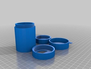 gew&uumlrzsteuer rund 3d impressão 3d print model - Mito3D