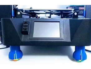 anti-vibration verser x6a 3d de l'imprimante accessoires alfawise anti-vibrations pieds tronxy 3d print model - Mito3D