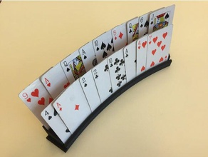 modulable playing card holder 3d printing boardgame disability cards 3d print model - Mito3D