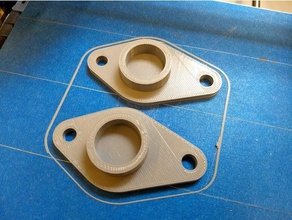 corvair emme manifoldu kapak Otomotiv chevrolet alımı 3d print model - Mito3D