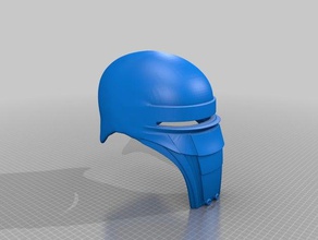 darth revan helmet 3d printing vader jedi kotor lightsaber mask republic sith starwars star wars 3d print model - Mito3D