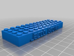 jacobs lego Bau - Spielzeug angepasst 3d print model - Mito3D