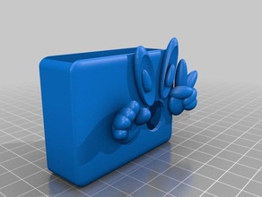 freestyle libre lustig Wandhalterung tool Inhaber Boxen 3d print model - Mito3D