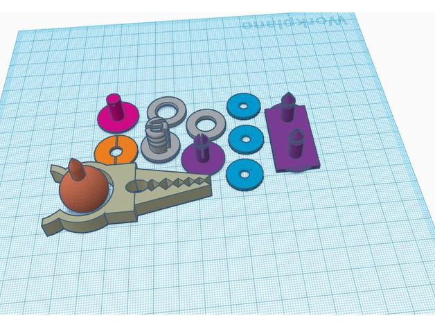 karton oluşturma örnek inşaat oyuncaklar bina oluşturun kutu 3D print model - Mito3D