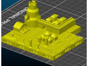 mapa openlock jogos 28mm Mapa 3d dnd telhas miniatura miniaturas openforge cadeado aberto 3d print model - Mito3D