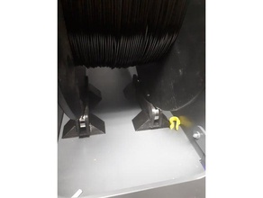 feet tush style spool holder 3d printer accessories 3d print model - Mito3D