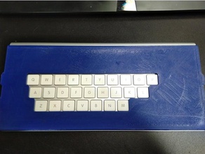 teclado apple keyboard clave de la guardia equipo 3d print model - Mito3D