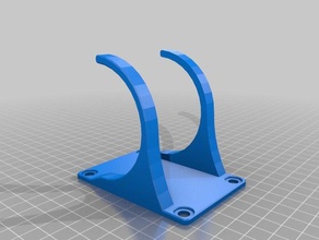 pegboard rubber mallet holder 3d printing 3d print model - Mito3D