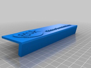 gsk durum kartvizit 3d baskı glaxosmihkline ststus 3d print model - Mito3D