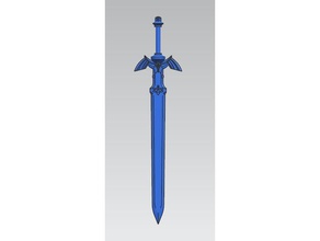 master sword shieth toy game accessories 3d print model - Mito3D