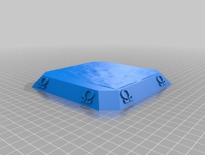 base para figura kratos 3d printing 3d print model - Mito3D