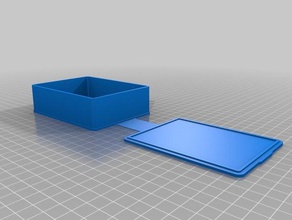 meine individuelle Fall rechteckig Container 3d print model - Mito3D