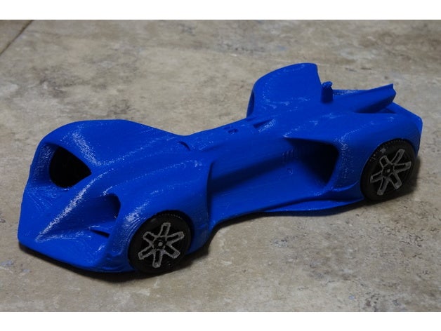 roborace robocar veículos 3D print model - Mito3D