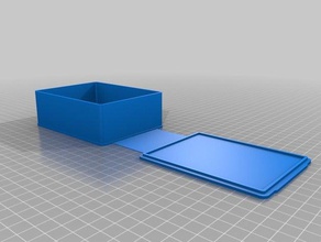 meine individuelle Fall rechteckig Container 3d print model - Mito3D