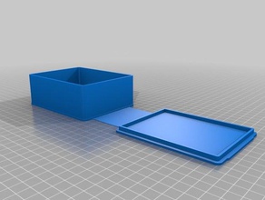 meine individuelle Fall rechteckig Container 3d print model - Mito3D