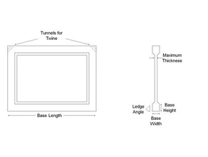 lithophane maker 2d art customized cover frame framed hangable stand support window 3d print model - Mito3D