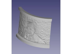 lithophane stand art tools lithophanes support 3d print model - Mito3D