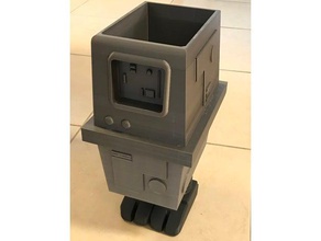 gonk cubo de basura 3d impresión 3d print model - Mito3D
