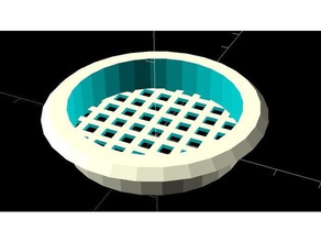 personalizzabile scarico filtro famiglia lavandino del bagno lavello 3d print model - Mito3D