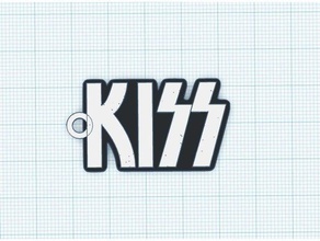keychain kiss keychains collar drone llaveros model rocket music 3d print model - Mito3D