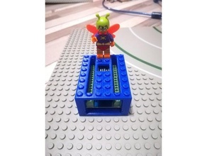 arduino nano Schraubklemme lego-konform Fall bo&icirctier pour terminal &agrave vis kompatiblen lego Elektronik 3d print model - Mito3D